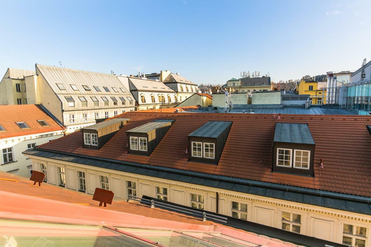 Attic Apartment By Wenceslas Square プラハ エクステリア 写真